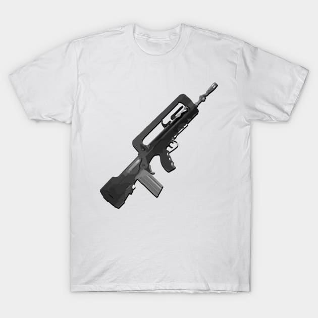 Famas T-Shirt by TortillaChief